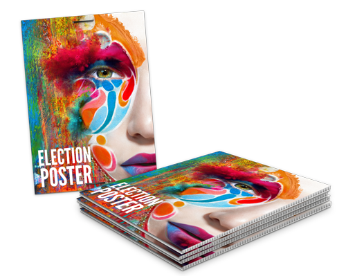 valgplakater tryk