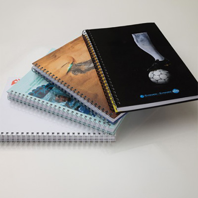 notesbøger med logo